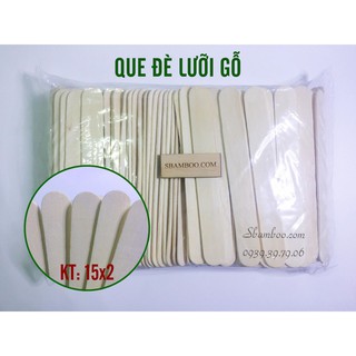 QUE ĐÈ LƯỠI GỖ 500Gr