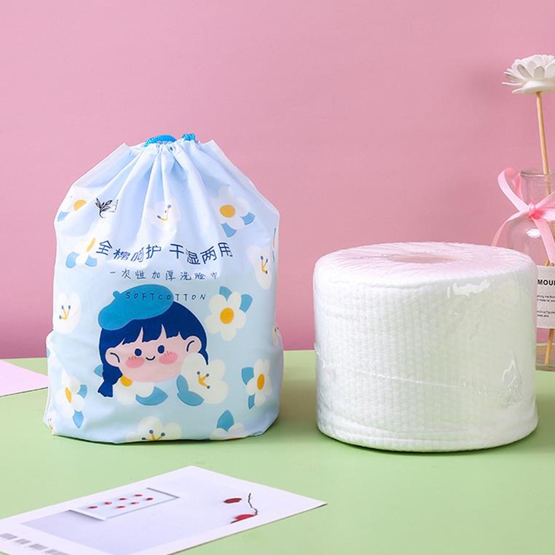 Khăn Lau Mặt Bằng Cotton Dày Dặn Dùng Một Lần Cho Nam Và Nữ
