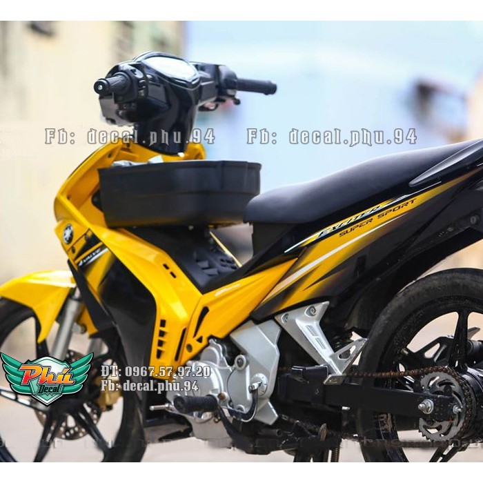Tem rời Exciter 2006-2010 Vàng đen (V)