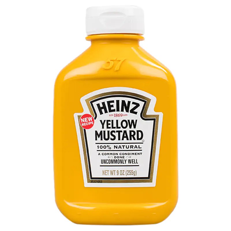 Mù tạt vàng Heinz Yellow Mustard chai 255gr