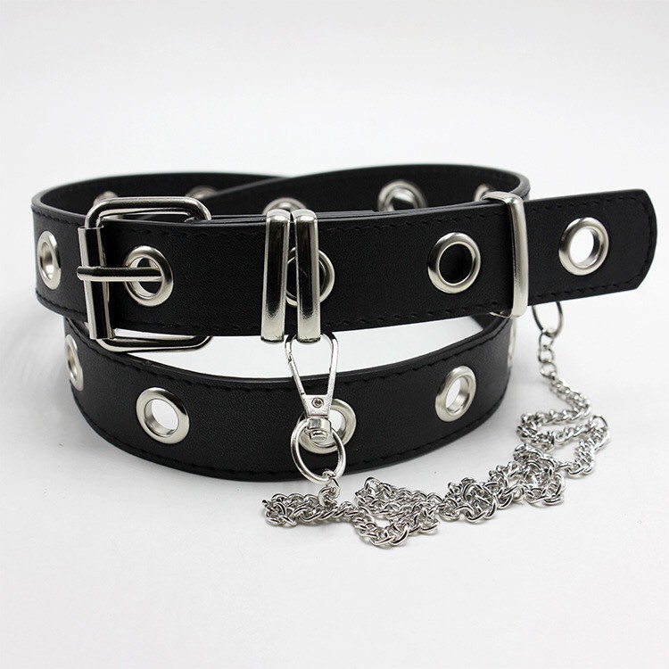 Thắt lưng CHAIN xích nhiều lỗ tròn ✨ Dây xích kèm theo belt✨ Chain rời thắt lưng