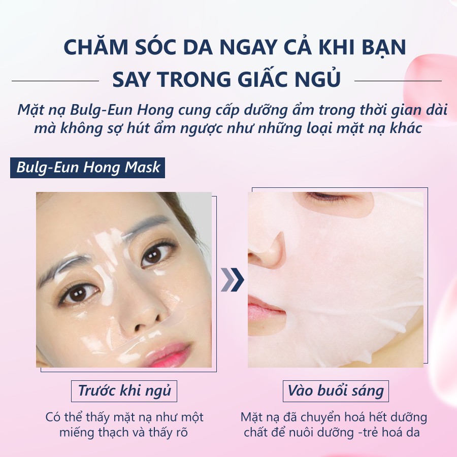 Mặt nạ Hàn Quốc- Red hong whitening & anti - wrinkle Mask (Facial Mask Hàn Quốc chính hãng 100%)