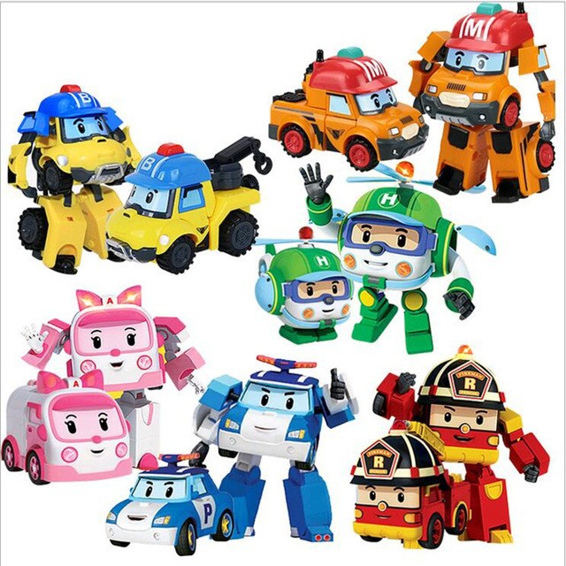 Robocar Poli và những người bạn-Biệt đội biến hình 2 trong 1