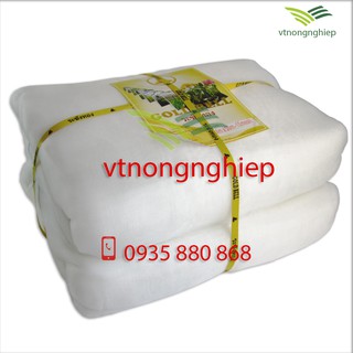 Lưới chắn côn trùng Gold Bell, 15mesh khổ 4mx50m, màu trắng, chắn côn trùng trồng rau, hoa.