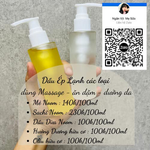 Dầu Sachi ép lạnh Noom 100ml tạo ẩm, làm mướt da, đẹp da, trẻ hóa Mẹ Sữa thiên nhiên không hóa chất siêu dưỡng da mặt