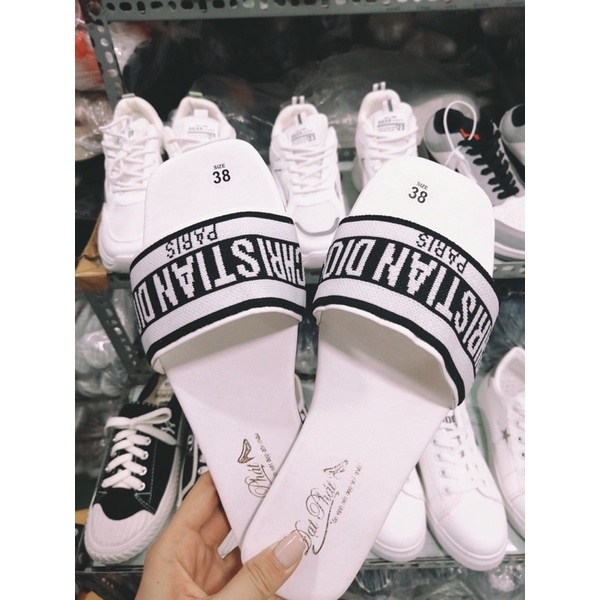 Dép bệt nữ đế bằng dép lép kẹp ngón đính nơ chạy bộ đi biển đẹp rẻ thời trang