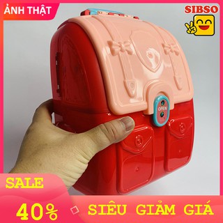 Bộ Đồ Chơi Balo Trang Điểm Cho Bé Gái Hottrend E0698 - Ảnh Tự Chụp