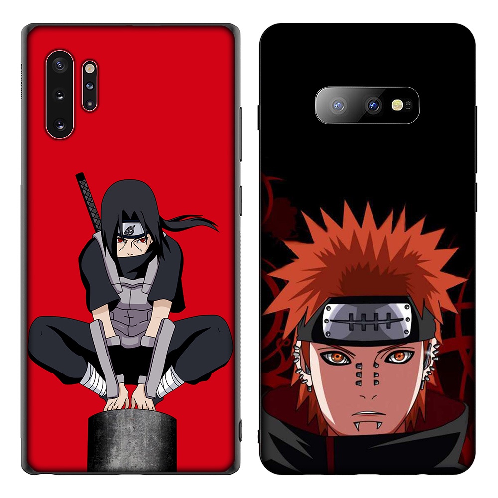 Ốp điện thoại nhựa silicon TPU mềm CPC26 hình Naruto Akatsuki Anime Sasuke cho iPhone 8 7 6S 6 Plus 5 5S SE 2016