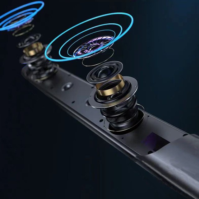 Loa Thanh Soundbar Bluetooth A15 Thiết Kế Nổi Bật New 2021 Dùng Cho Tivi Máy Vi Tính PC Laptop - Loa Công Suất Lớn
