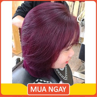 Phủ màu 5D Tím hồng pha sẵn
