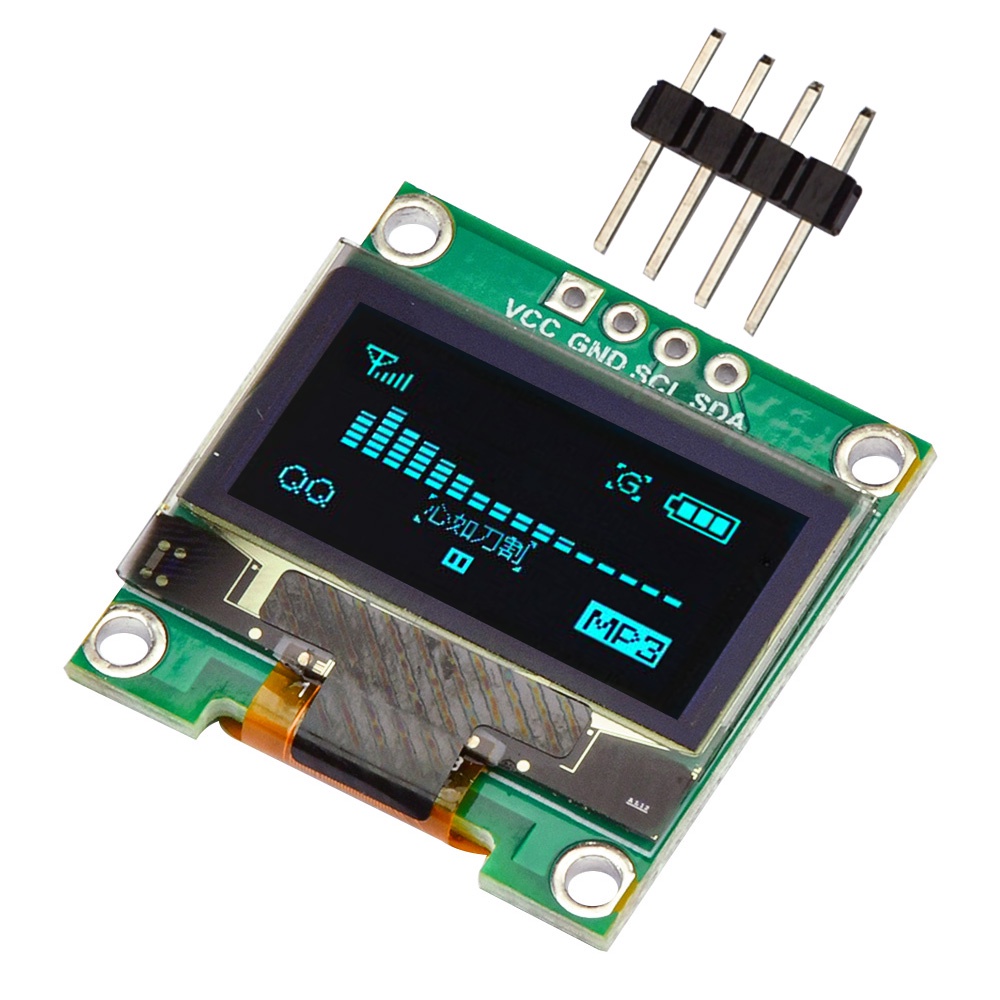 Mô Đun Hiển Thị Màn Hình OLED 0.96 inch Giao Diện IIC/I2C 128X64 SSD1306 Chuyên Dụng