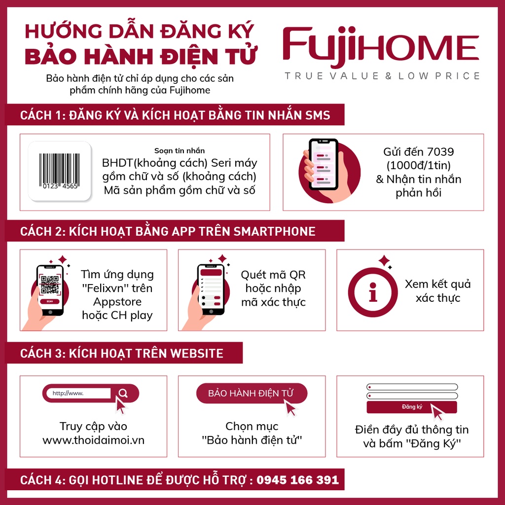 Quạt sưởi ấm Nhập Khẩu không khô da Fujihome, máy sưởi điện mini cầm tay không đốt oxy mùa đông cho bé không dầu gốm