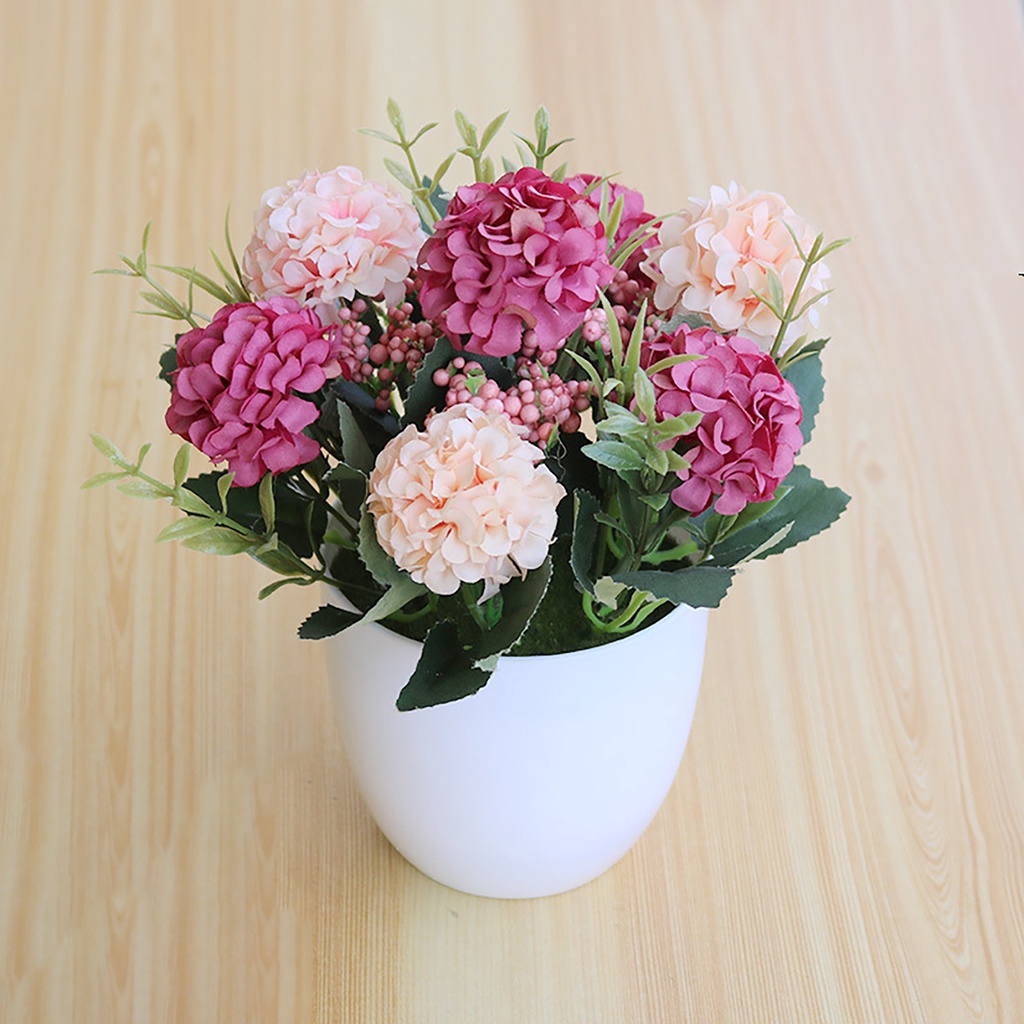 1 Chậu Cây Cảnh Nhân Tạo Bằng Nhựa Viền Mượt Dùng Làm Đạo Cụ Chụp Ảnh Văn Phòng