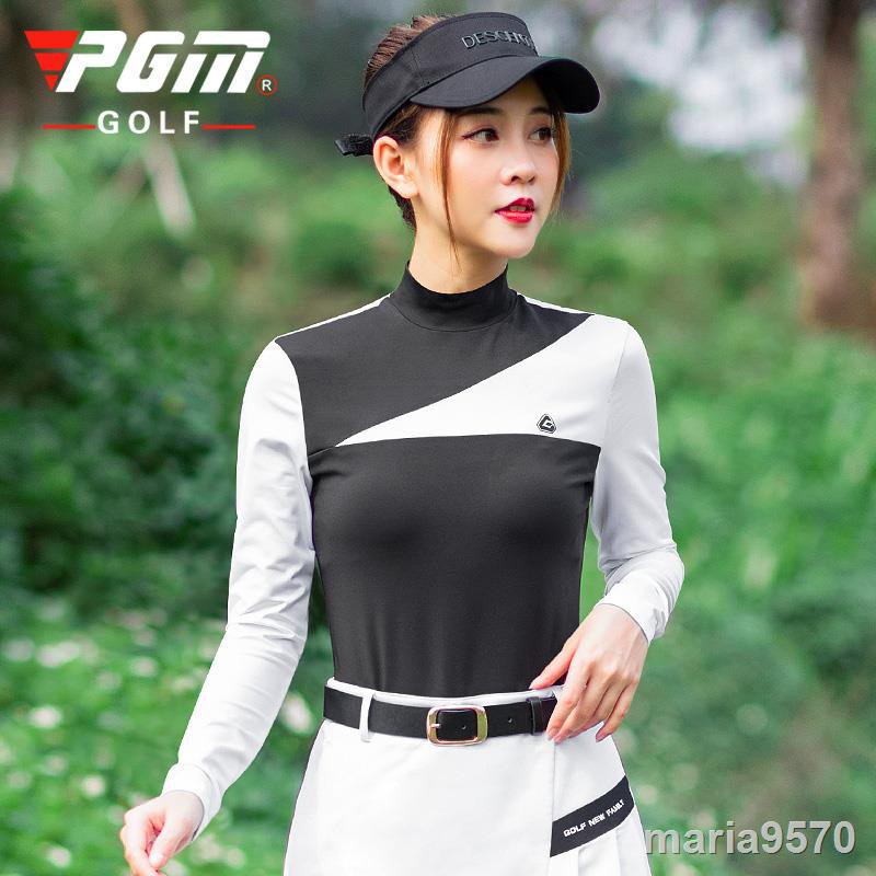 Bộ Đồ Đánh Golf Pgm 2021 Mỏng Thời Trang Xuân Hè Mới Phong Cách Hàn Quốc Cho Nữ