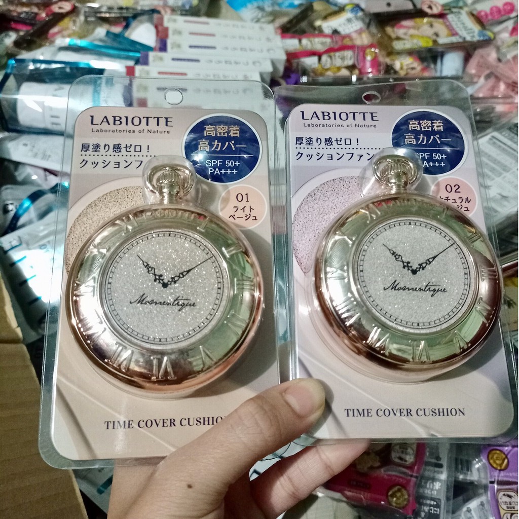 Phấn nước và nén LABIOTTE LABORATORIES OF NATURE SPF 50 PA+++