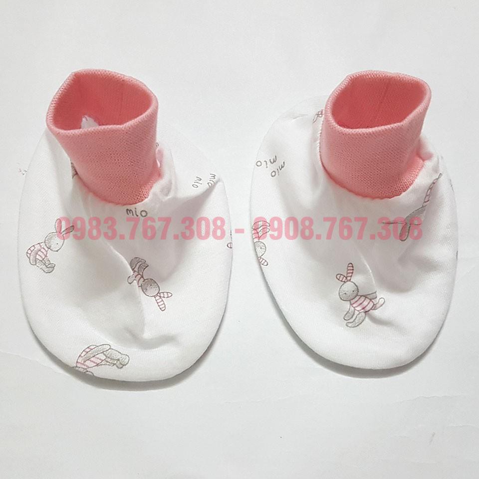 Bao Chân MioMio Cho Bé Sơ Sinh Chất Cotton [Mio Việt Nam] - BTT00134