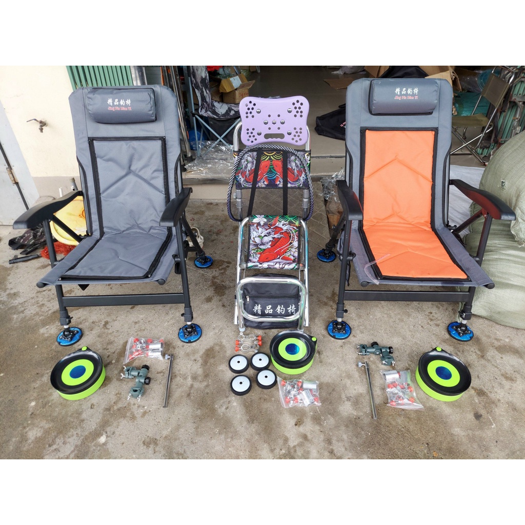 Ghế Săn Hàng Câu Lục Câu Đài  Vải 2 lớp Ấm Áp mùa đông và mát mùa hè có thể thao ra