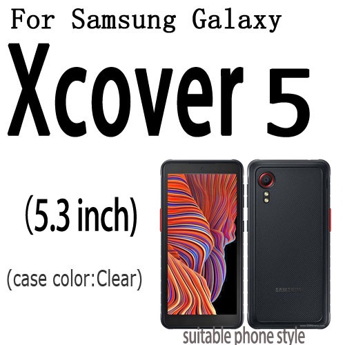 Ốp Điện Thoại Silicon Tpu Mềm Trong Suốt Siêu Mỏng Cho Samsung Galaxy Xcover 4 4S 5 Pro Xcover4 G390F Xcover5
