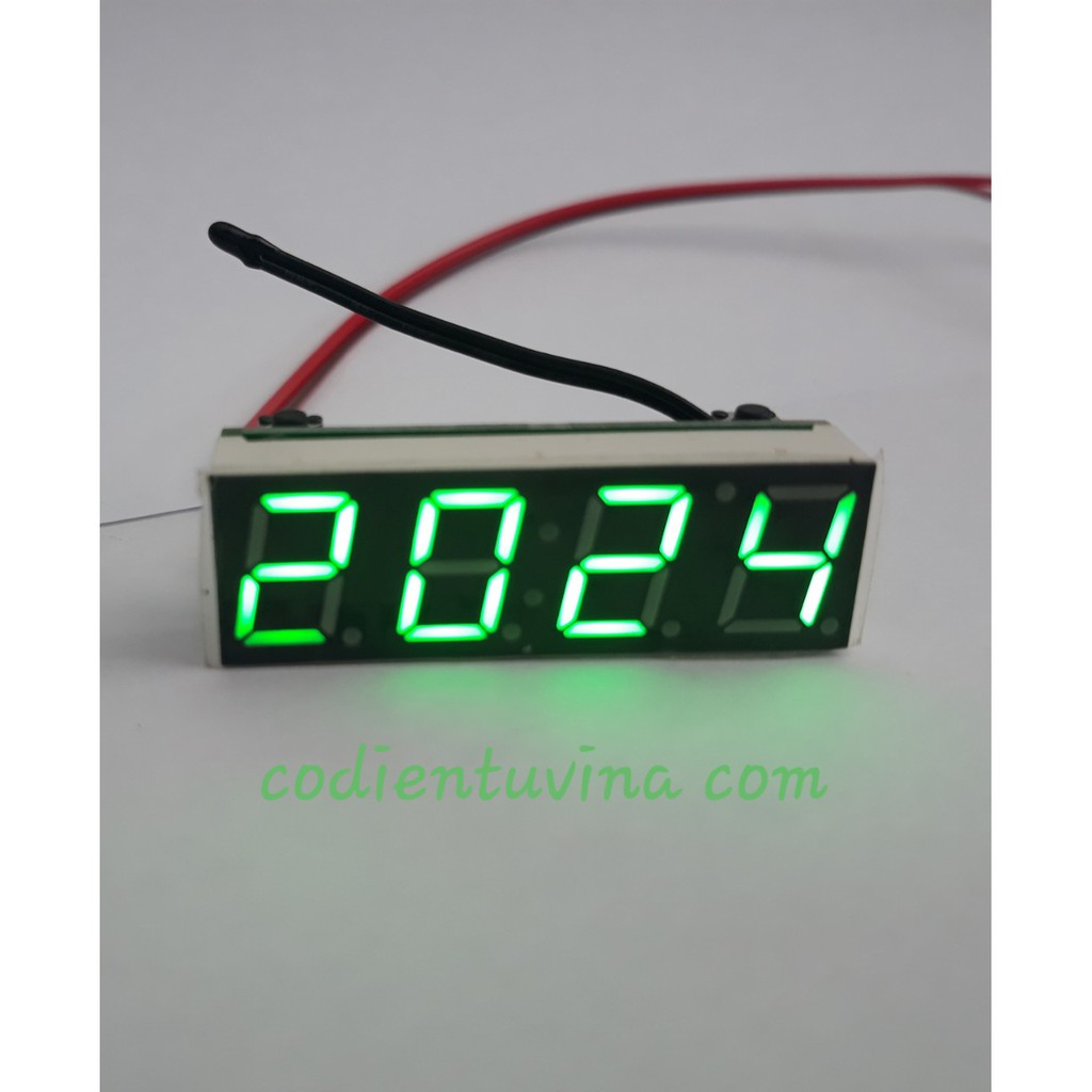 Đồng hồ led và nhiệt độ cho xe hơi