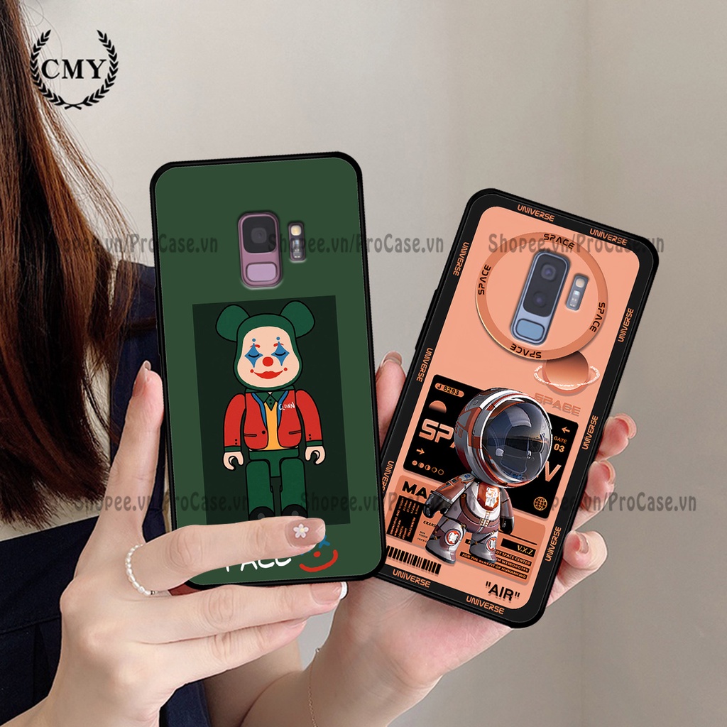 Ốp Samsung S9 - S9 Plus - S9+ in hình bearbrick, super nasa cá tính,thể thao,ốp lưng chống sốc, bền đẹp
