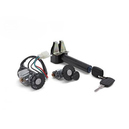 Bộ 3 khóa điện, khóa yên, khóa bình xe điện 133 S Plus