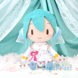 Vocaloid Hatsune Miku White Dress Chính Hãng Gấu Bông Nhật Sega Disney Sanrio Amuse Authentic