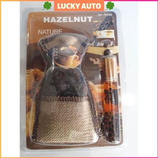 Cafe túi treo hazelnut korea siêu thơm dành cho xe ô tô - lucky auto