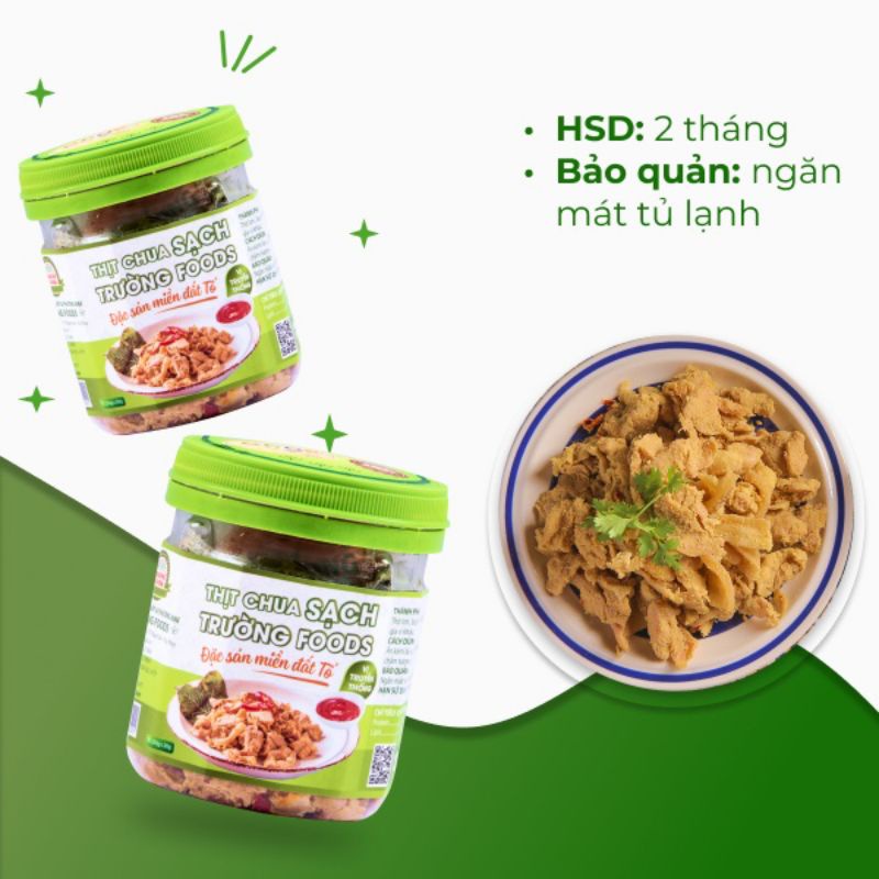 Thịt chua vị Truyền thống hãng trường foods