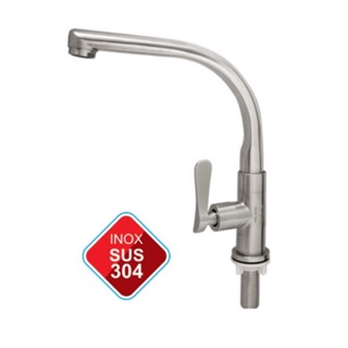 Vòi rửa chén lạnh inox 304