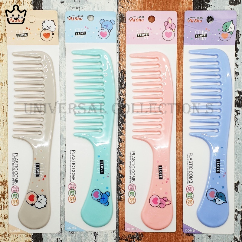 SISIR RAMBUT RENGGANG KOREA / SISIR LUCU KARAKTER JP6