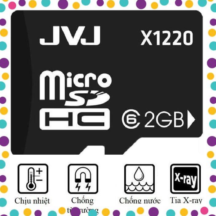 PR7 Thẻ nhớ 2G JVJ C10 tốc độ cao microSDHC 5