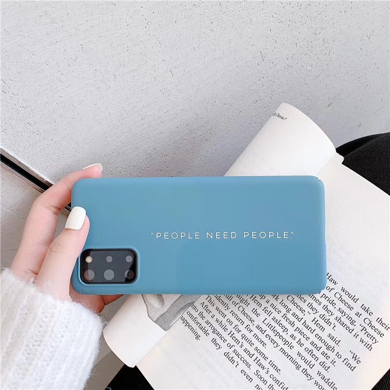 Ốp điện thoại cứng màu xanh dương cho Samsung Note 20 Ultra S20 Plus S20 Ultra S10 Plus S10 5G Note 10 Plus S8 S9 Plus Note 8 Note 9 | BigBuy360 - bigbuy360.vn