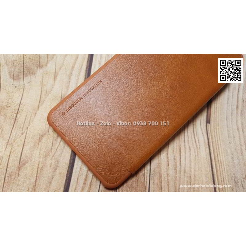 Bao da Samsung A7 2018 Nillkin Qin