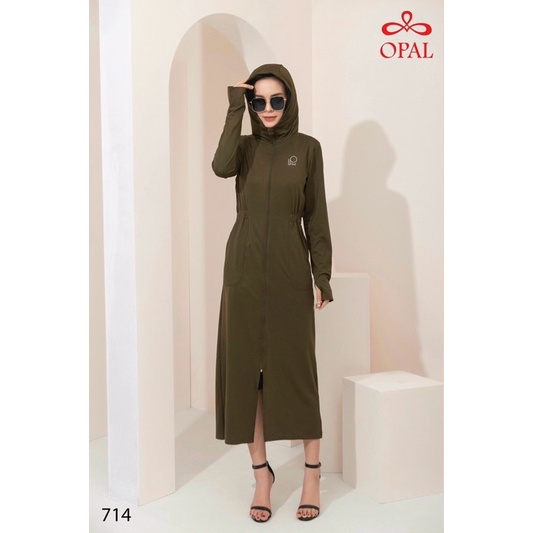 Áo Chống Nắng Nữ Khoác Dài Toàn Thân _ Váy Chống Năng Cotton Mát Thấm Mồ Hôi Cao Cấp -A&amp;ESHOP 88888