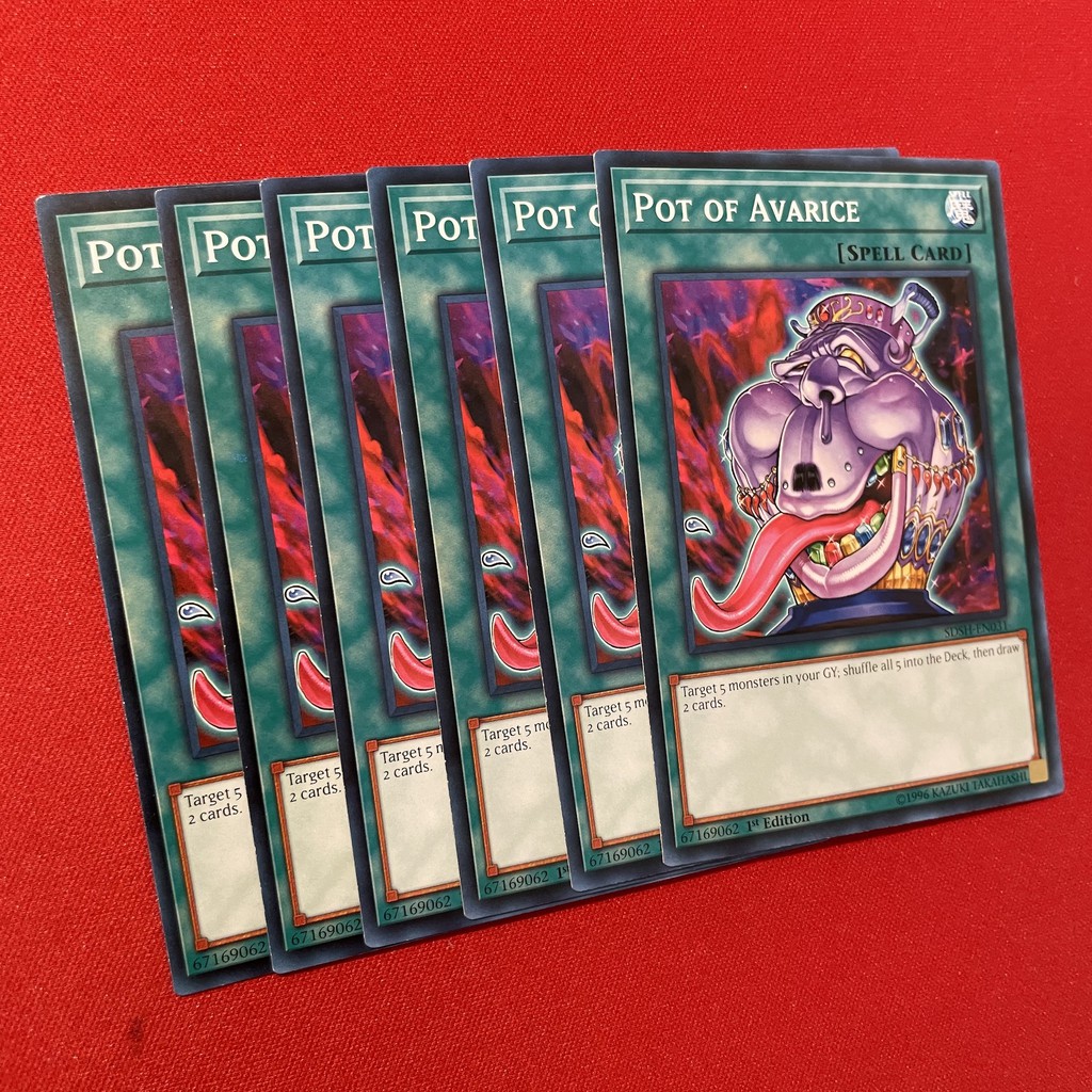 EN]Thẻ Bài Yugioh Chính Hãng] Pot Of Avarice