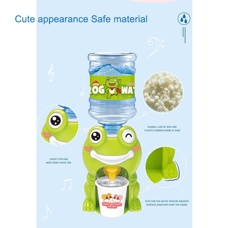 new Mini Drink Water Dispenser Toy Kitchen Play House Toys for Children Game Toys Simulation Water Dispenser