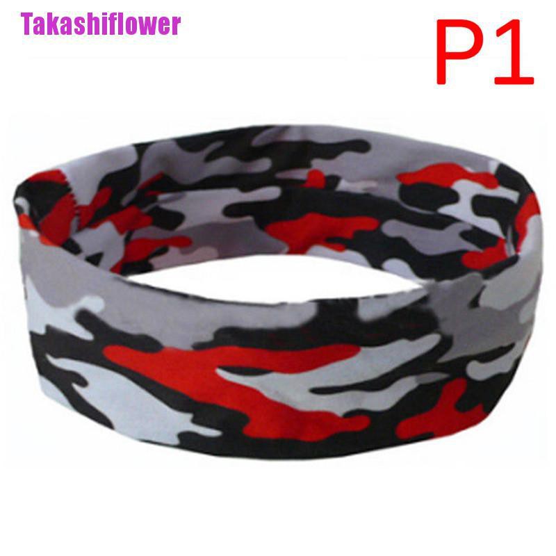 (Hàng Mới Về) Băng Đô Thể Thao Thấm Hút Mồ Hôi