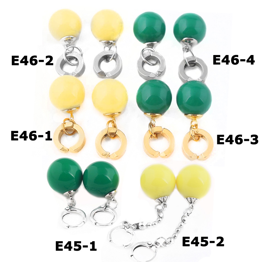 Khuyên tai gắn hạt châu phong cách nhân vật Goku Black Zamasu trong Dragon Ball dành cho nam và nữ