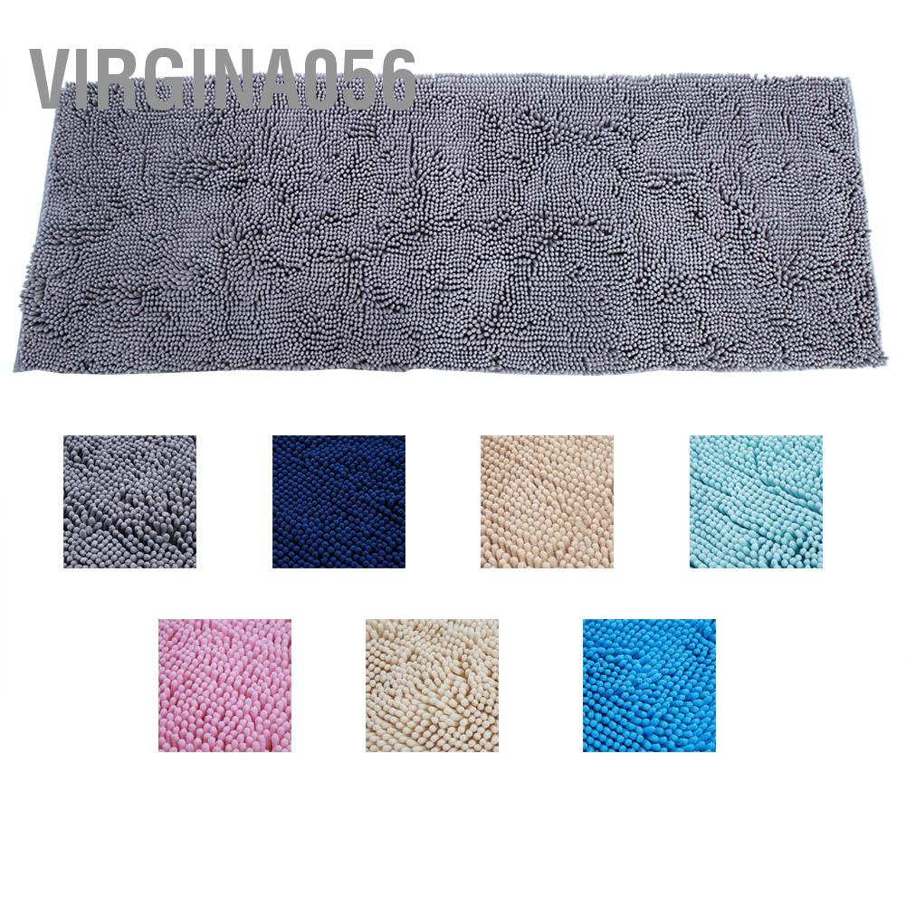 Virgina056 Virgina056 Chenille Chống trượt thấm nước Phòng tắm khách