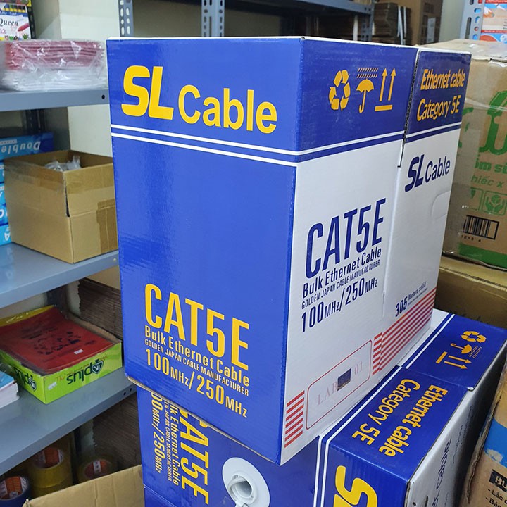 Cáp mạng LS Vina Cat5E UTP (305 Mét/1Cuộn)