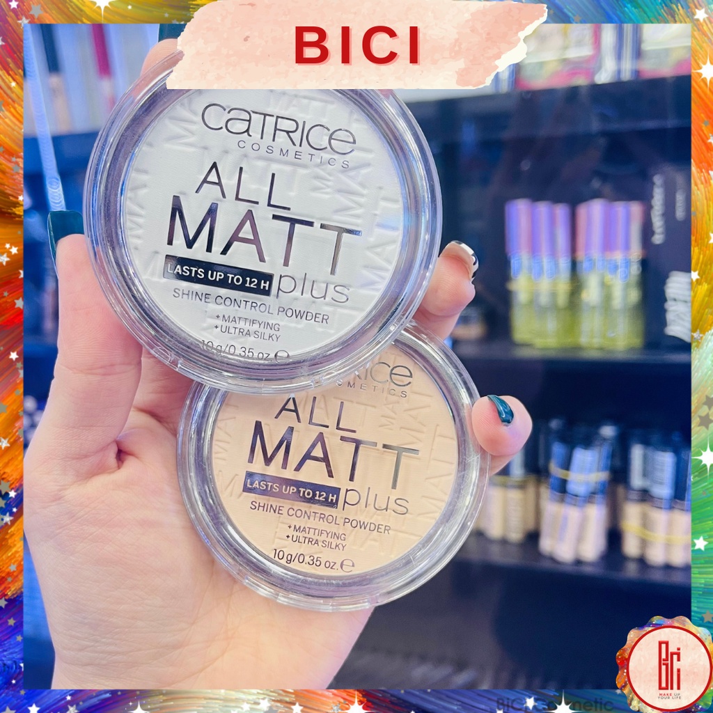 Phấn Nén Catrice All Matt Plus Shine Control Powder