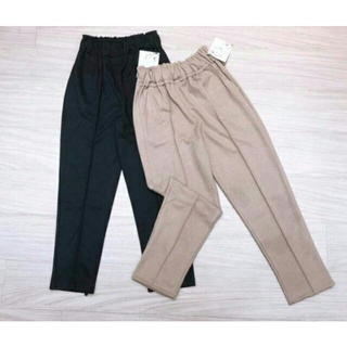 Quần jogger nỉ dạ mỏng lưng chun unisex