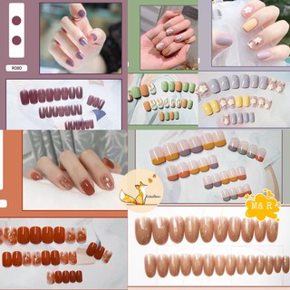 [HOT] Set 24 Móng Giả Kèm Keo Phong Cách Hàn Quốc