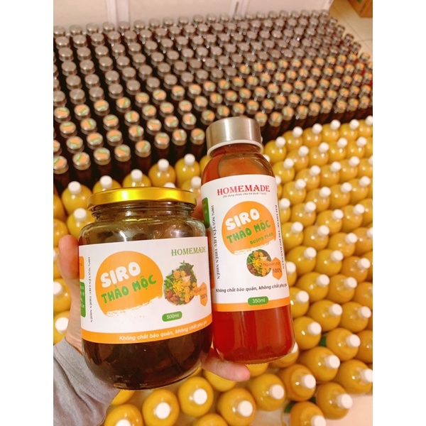 Siro ho thảo mộc - Siro cho bé và mọi gia đình