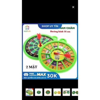 bộ đồ chơi phi tiêu nam châm 2 mặt cho bé