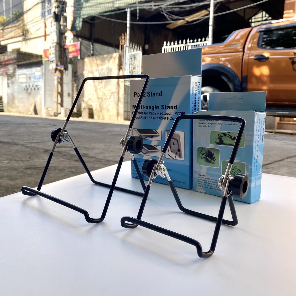 Giá Đỡ Kim Loại Cao Cấp Cho iPad - Máy Tính Bảng - Chất Lượng Ca Pad 2 stand