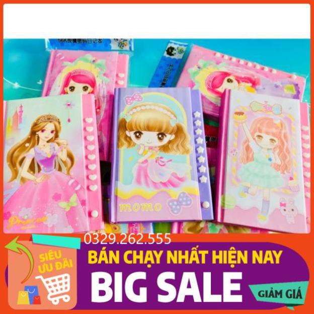 (FreeShip) Sổ tay mật khẩu siêu cute cho bé - lưu giữ bí mật