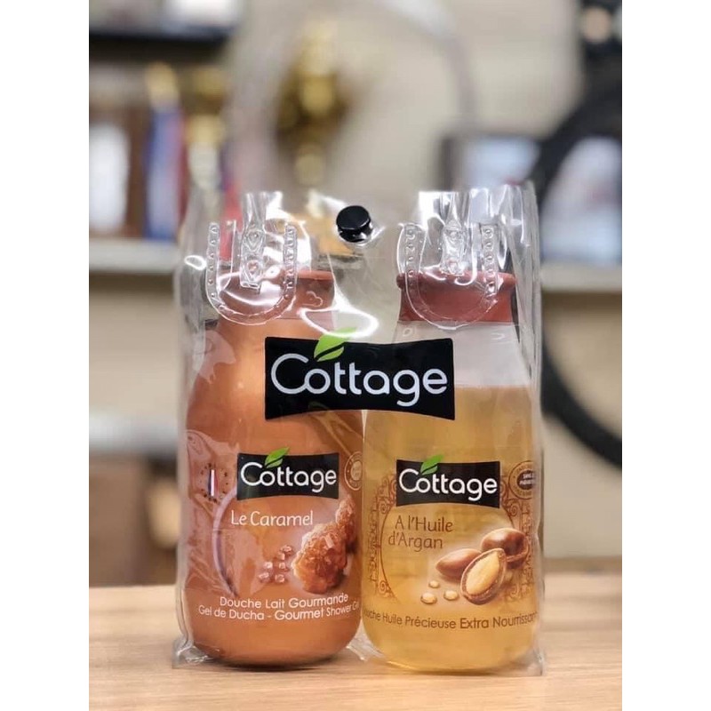 SET 2 chai / 4 chai Sữa tắm Cottage 250ml / 50ml