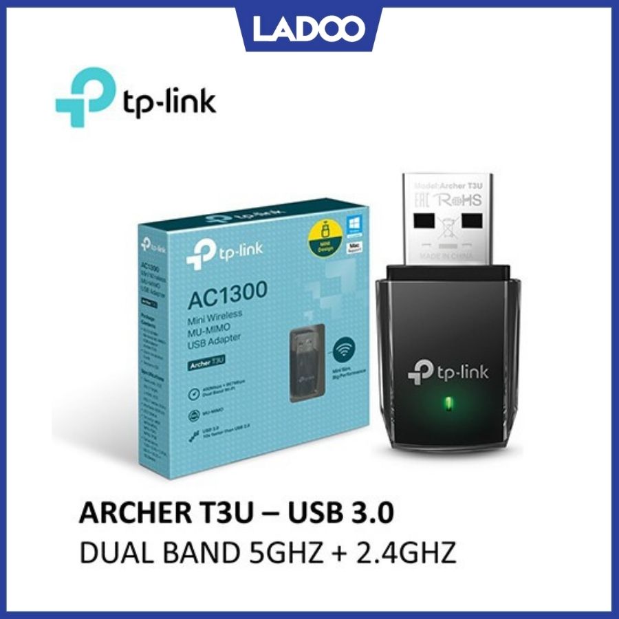 Cạc mạng không dây TP-Link Archer T3U AC1300Mbps