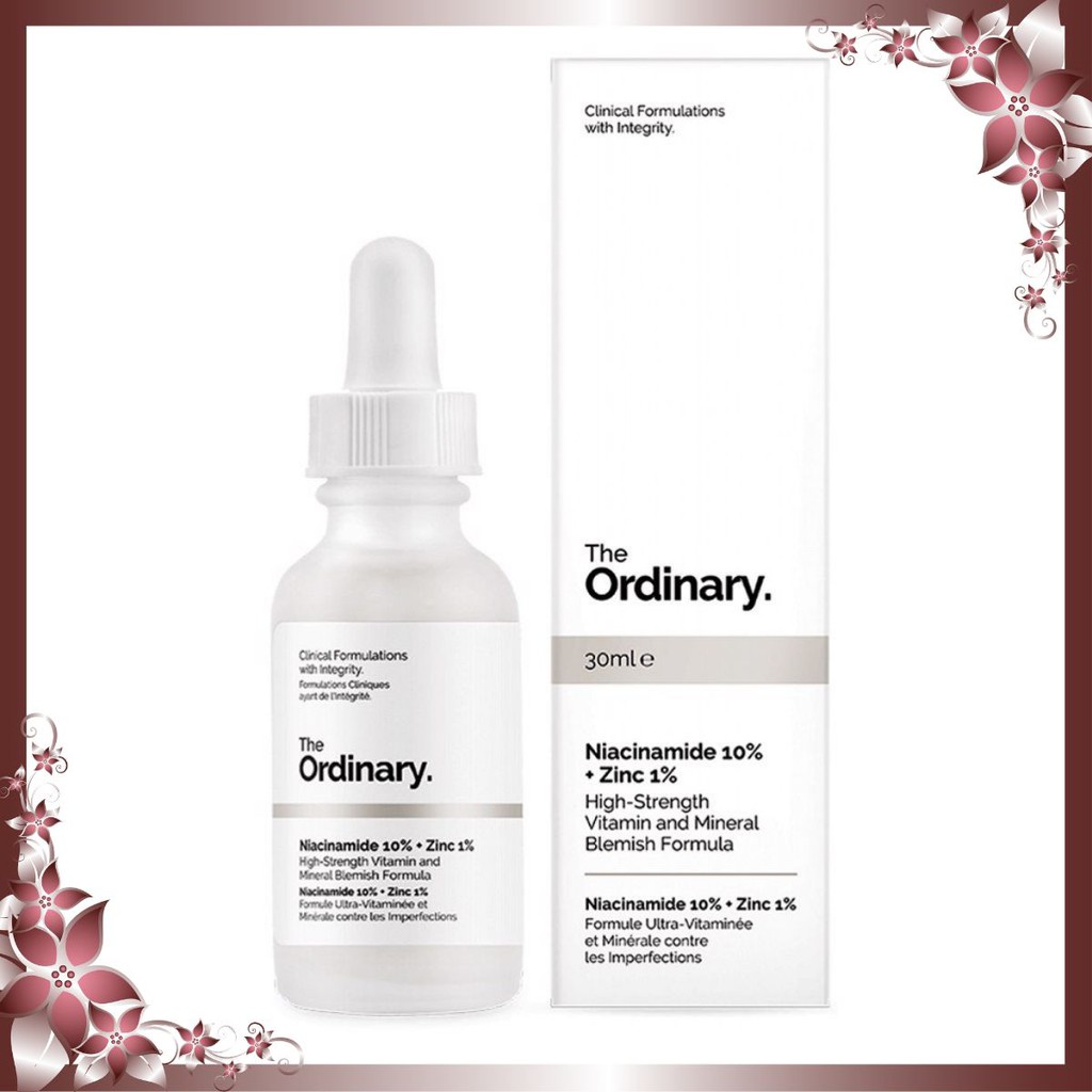 [RẺ NHẤT] Tinh chất Niacinamide 10% + Zinc 1% - The Ordinary